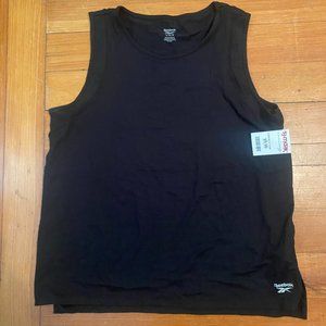 NWT Reebok black athletic tank size L